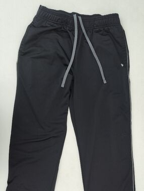 Xersion Black Joggers with Gray Drawcord